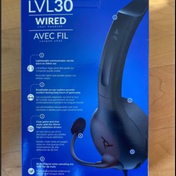 PDP LVL 30 WIRED CHAT HEADSET - brand new - Picture 3 of 3